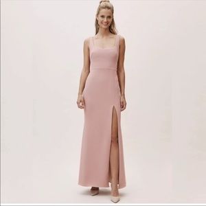 BHLDN x Anthropologie dress blush rose pink
